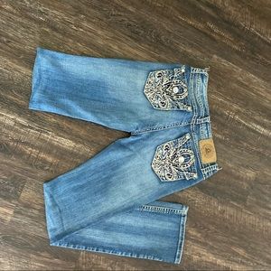 Boot cut jeans